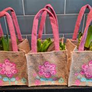 Hyacinth jute bag