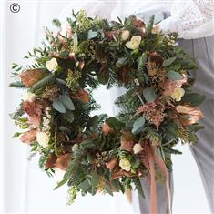 Winter Trending Fresh Flower Wreath 